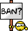 :ban: