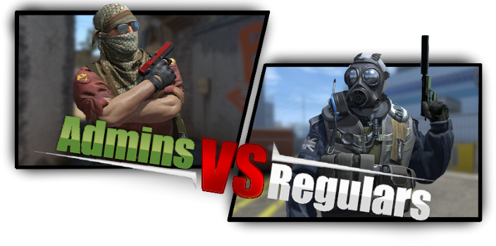 JB Admins Vs. Regs @ 6:30 PM EST